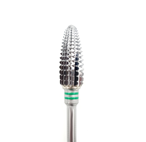 Hard metal rotation instrument with lamellas toothing